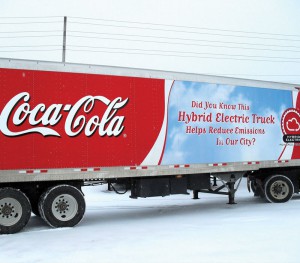 CocaCola 18 Wheeler Truck Wrap