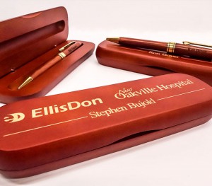 EllisDon Oakville Hospital Engraved Promotional Pens